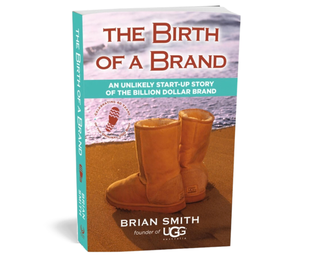 Brian's book The Birth of a Brand 3D image